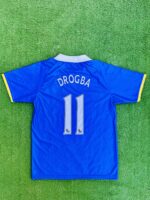 DROGBA CHELSEA NOSTALJİ FORMA YAKALI 11 NUMARA MAVİ - Görsel 2
